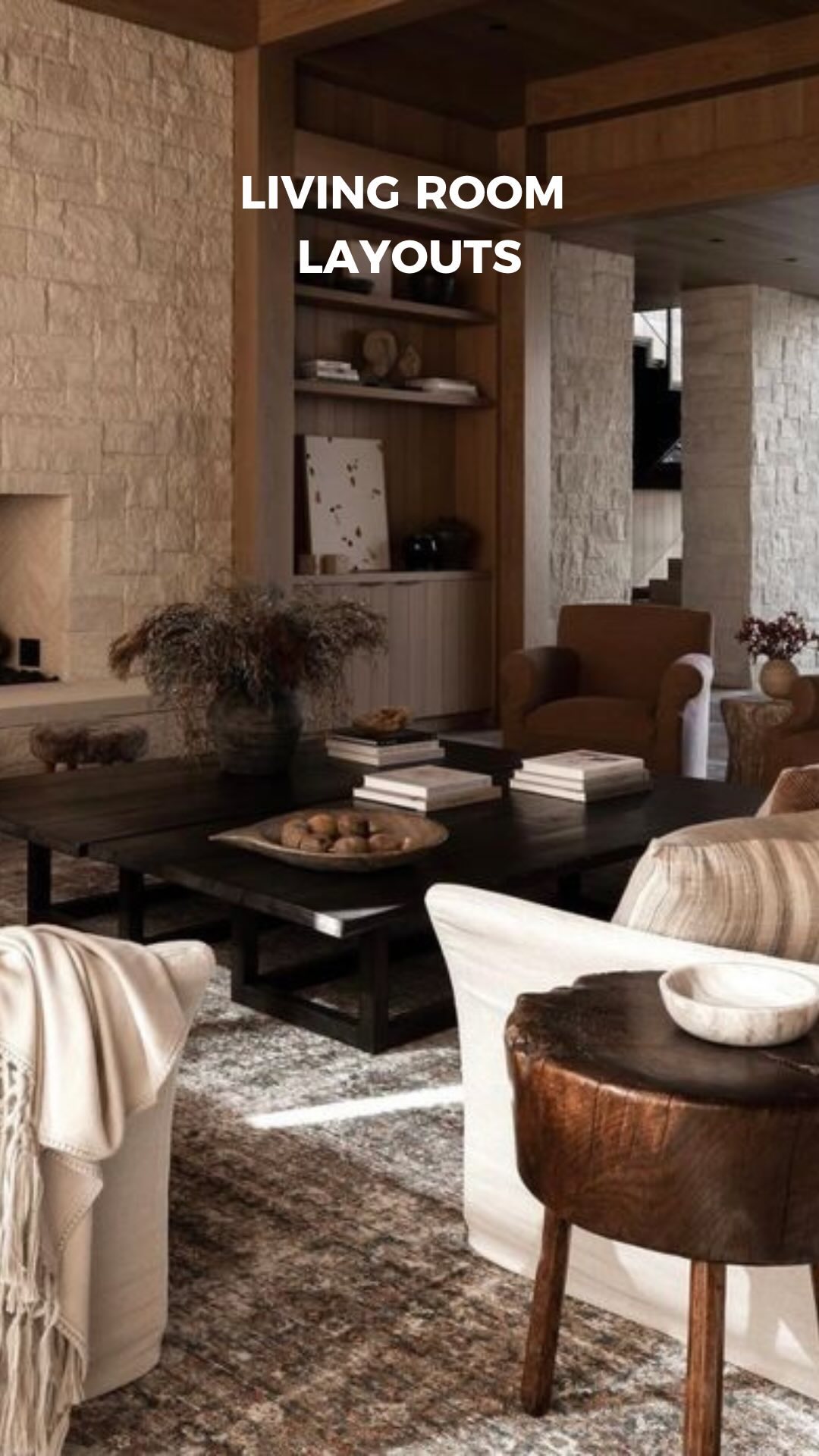 open concept living room