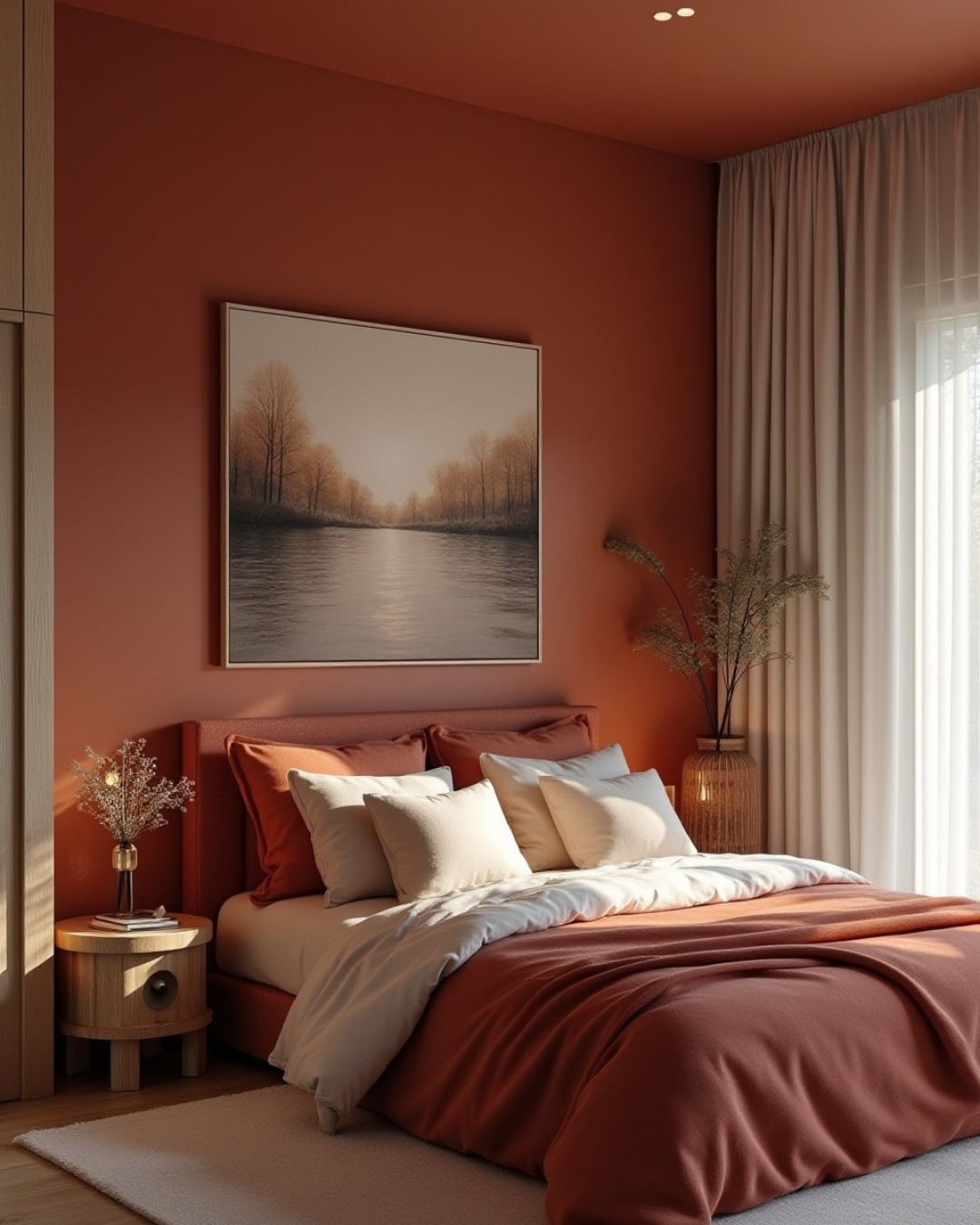 30 Terracotta Bedroom Ideas With 30 Stunning Images To Warm Up Your Space 7 terracotta bedroom