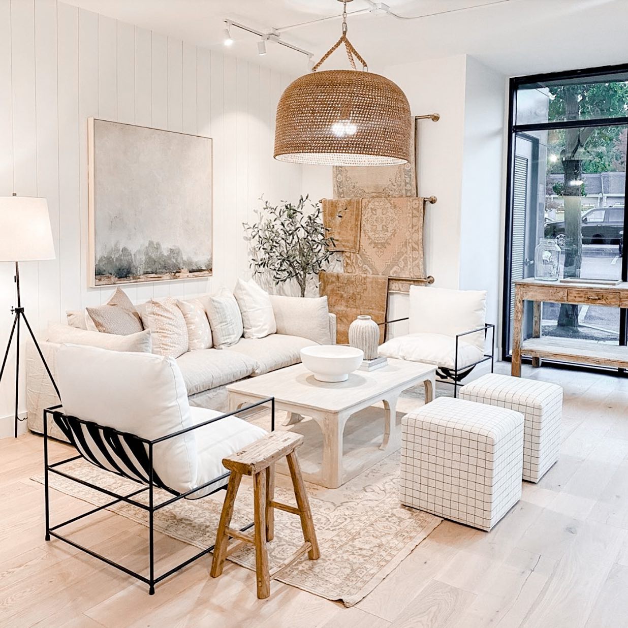 living room chandelier