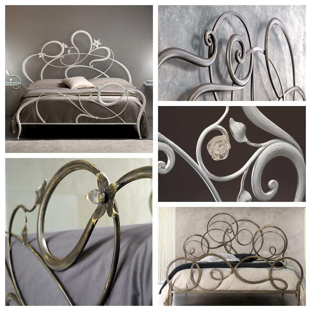 wrought iron bed bedroom