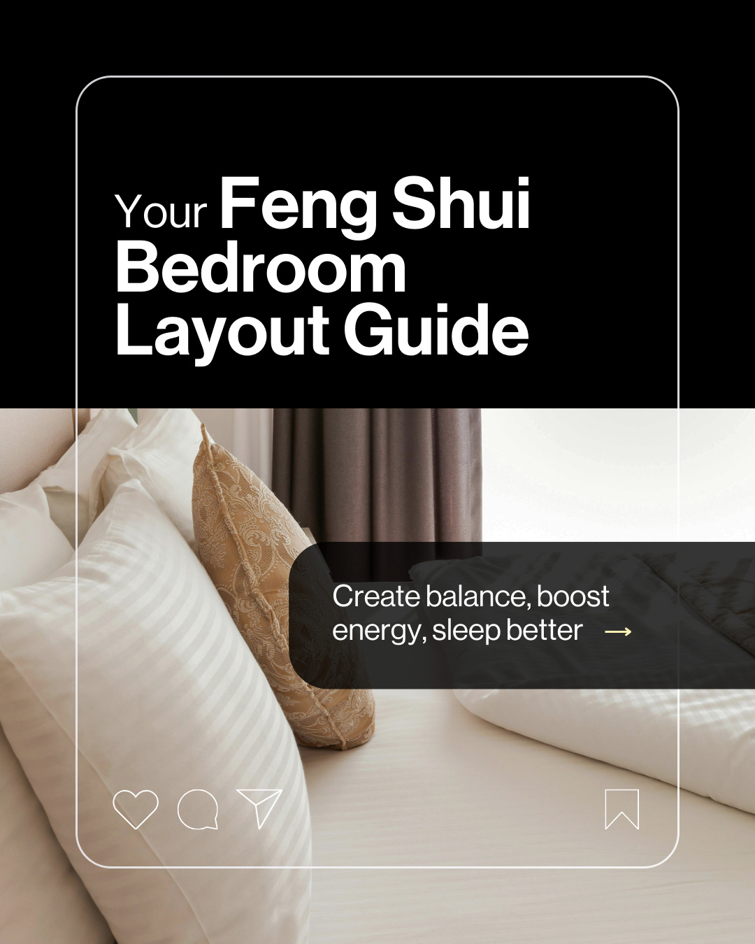23 Feng Shui Bedroom Layout Ideas: Real-Life Pics To Create A Calm, Cozy Sleep Space 3 feng shui bedroom layout
