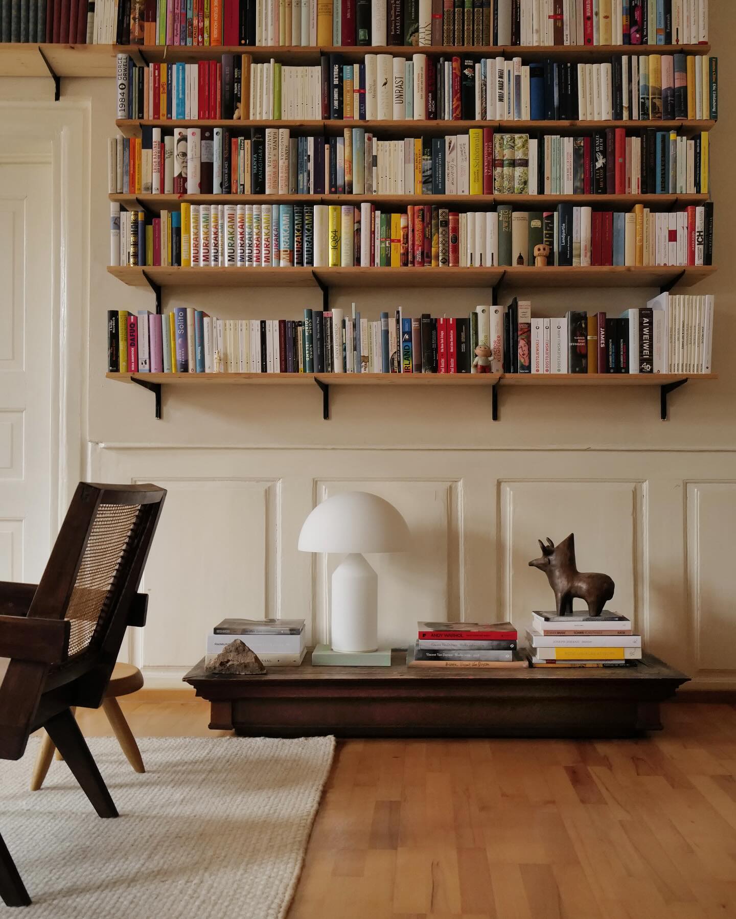 vintage rug living room